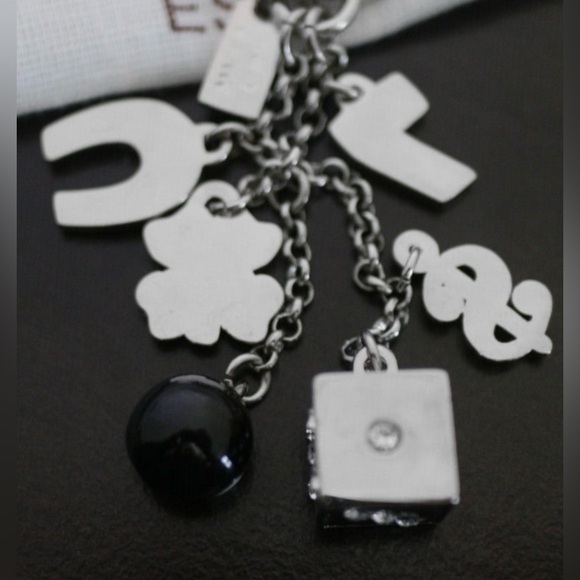 Coach Good Luck in Vegas Bag-charm Keychain - Picture 13 of 16